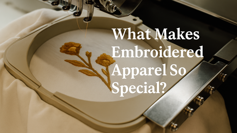 What Makes Embroidered Apparel So Special?