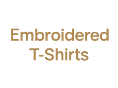Embroidered T-Shirts